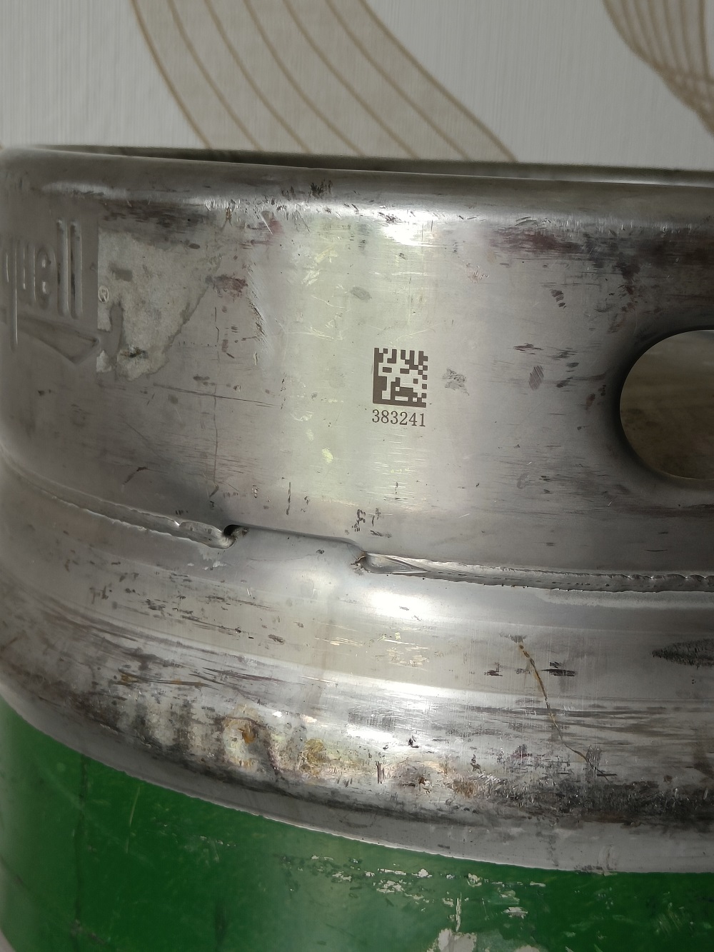 beer keg marking 5